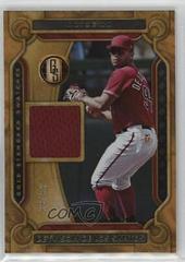 Deyvison De Los Santos [Gold] #GSS-DD Baseball Cards 2023 Panini Chronicles Gold Standard Swatches Prices