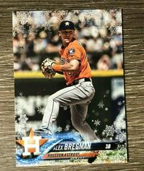 Alex Bregman [Metallic Snowflake] #66 Baseball Cards 2018 Topps Holiday Mega Box Prices
