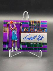 Kendall Gill [Purple Pulsar] #IF-KGL Basketball Cards 2021 Panini Select In Flight Signatures Prices