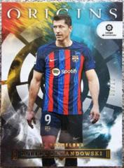 Robert Lewandowski [Gold] #217 Soccer Cards 2022 Panini Chronicles La Liga Prices