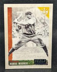 Honus Wagner [Artist Proof Blue] #5 Baseball Cards 2022 Panini Diamond Kings Prices