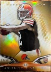 Johnny Manziel [Gold Refractor] Football Cards 2014 Topps Platinum Prices