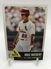 Mike Matheny Baseball Cards 2002 Topps Heritage Prices