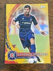 Gonzalo Segares [Gold] Soccer Cards 2014 Topps MLS Prices