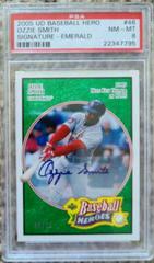 Ozzie Smith [Autograph Emerald] #46 Baseball Cards 2005 Upper Deck Baseball Heroes Prices