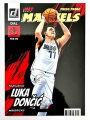 Luka Doncic [Press Proof] Basketball Cards 2022 Panini Donruss Net Marvels Prices