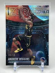 Andrew Wiggins [Artist Proof Gold] #9 Basketball Cards 2022 Panini Hoops Zero Gravity Prices
