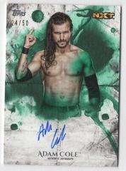 Adam Cole [Green] #UA-AC Wrestling Cards 2018 Topps WWE Undisputed Autographs Prices