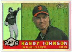 Randy Johnson [Refractor] #CHR170 Baseball Cards 2009 Topps Heritage Chrome Prices