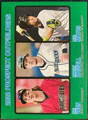 : 2022 Topps Heritage Minors #181 Robert Hassell Luis Matos Zac  Veen Wilmington Blue Rocks RC Rookie MiLB Baseball Trading Card :  Collectibles & Fine Art