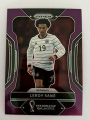Leroy Sane [Purple] Soccer Cards 2022 Panini Prizm World Cup Prices