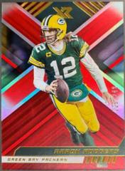 Aaron Rodgers [Red] #79 Football Cards 2022 Panini XR Prices