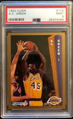 A.C. Green #108 Basketball Cards 1992 Fleer Prices