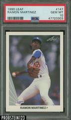Ramon Martinez #147 Baseball Cards 1990 Leaf Prices
