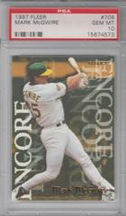 Mark McGwire Baseball Cards 1997 Fleer Prices