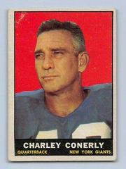 Charley Conerly #85 Football Cards 1961 Topps Prices