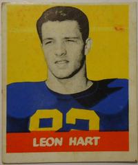 Leon Hart Football Cards 1948 Leaf Prices