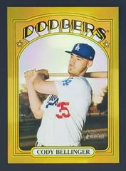 Cody Bellinger [Chrome Gold Refractor] #173 Baseball Cards 2021 Topps Heritage Prices