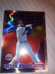 Chuck Knoblauch [Season's Best Number Crunchers] #SB5 Baseball Cards 1997 Topps Chrome Season's Best Prices