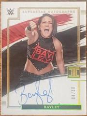 Bayley [Holo Gold] Wrestling Cards 2022 Panini Impeccable WWE Superstar Autographs Prices