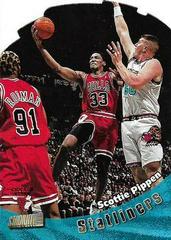 Scottie Pippen Basketball Cards 1998 Stadium Club Statliners Prices