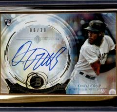 Oneil Cruz [SP Variation] #TCAV-OC Baseball Cards 2022 Bowman Transcendent Autographs Prices