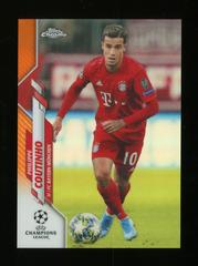 Philippe Coutinho [Orange Refractor] #13 Soccer Cards 2019 Topps Chrome UEFA Champions League Prices