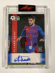 Alvaro Sanz [Red] Soccer Cards 2022 Pro Set Autographs Prices