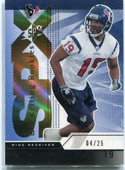 Sloan Thomas [Spectrum Gold] Football Cards 2004 Spx Prices