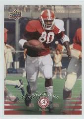 Wilbur Jackson #18 Football Cards 2012 Upper Deck University of Alabama Prices