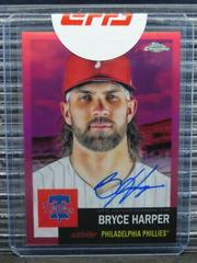 Bryce Harper [Pink] #CPA-BH Baseball Cards 2022 Topps Chrome Platinum Anniversary Autographs Prices
