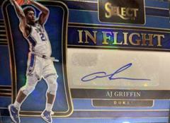 AJ Griffin [Blue] Basketball Cards 2022 Panini Chronicles Draft Picks In Flight Signatures Prices