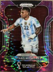 Lautaro Martinez [Breakaway Purple] Soccer Cards 2022 Panini Prizm World Cup Prices