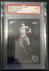 Mickey Mantle [Black] #7 Baseball Cards 2009 Topps Prices