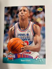 Sean Elliot All-Star Basketball Cards 1992 Upper Deck Prices