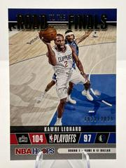 Kawhi Leonard #42 Basketball Cards 2021 Panini Hoops Road to the Finals Prices