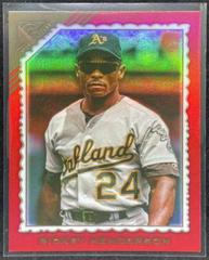 Rickey Henderson [Red] #199 Baseball Cards 2022 Topps Gallery Prices