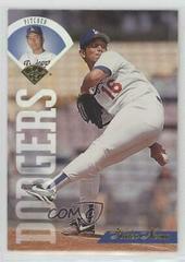 Hideo Nomo baseball card 1995 Topps #40T Rookie (Los Angeles Dodgers)