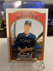 Bryce Ball Baseball Cards 2021 Topps Heritage Real One Autographs Prices
