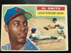 Al Smith [White Back] Baseball Cards 1956 Topps Prices
