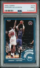 Hakeem Olajuwon #174 Basketball Cards 2002 Topps Prices