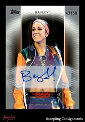 Bayley [Silver Autograph] #R-15 Wrestling Cards 2017 Topps WWE Women's Division Prices