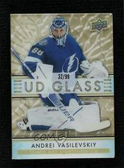 Andrei Vasilevskiy [Gold] Hockey Cards 2021 Upper Deck Ovation UD Glass Stars Prices