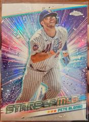 Pete Alonso Baseball Cards 2024 Topps Stars of MLB Chrome Prices