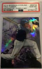 Trea Turner [Purple Refractor] #BSP36 Baseball Cards 2014 Bowman Sterling Prospects Prices