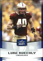 Luke Kuechly [Blue Border] #29 Football Cards 2012 Leaf Draft Prices