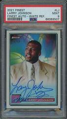 Larry Johnson [White Refractor] Basketball Cards 2021 Topps Finest Autographs Prices