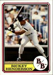 Rickey Henderson Baseball Cards 1987 Boardwalk & Baseball Prices