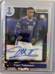 Youri Tielemans [Mojo] Soccer Cards 2021 Topps Merlin Chrome UEFA Autographs Prices