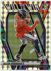 Allen Robinson II #WW-13 Football Cards 2021 Panini Mosaic Will to Win Prices